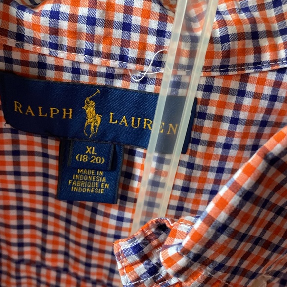 2 youth XL 18-20 Ralph Lauren long sleeve button down shirts like new - Picture 5 of 7